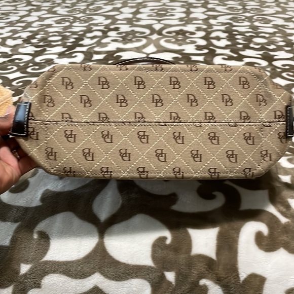 Dooney & Bourke Signature Print Satchel - Picture 15 of 15